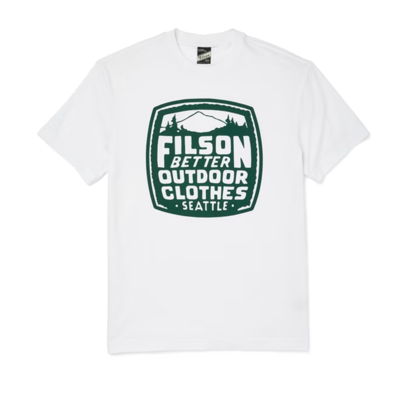 Filson Buckshot Tee Bright White