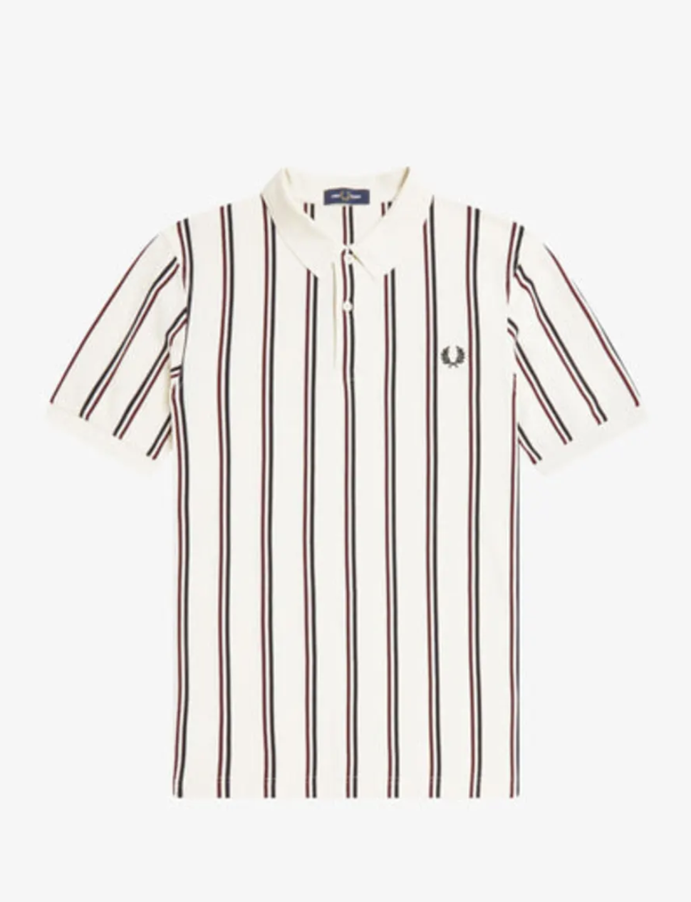 Fred Perry- Vertical Stripe Polo S/S