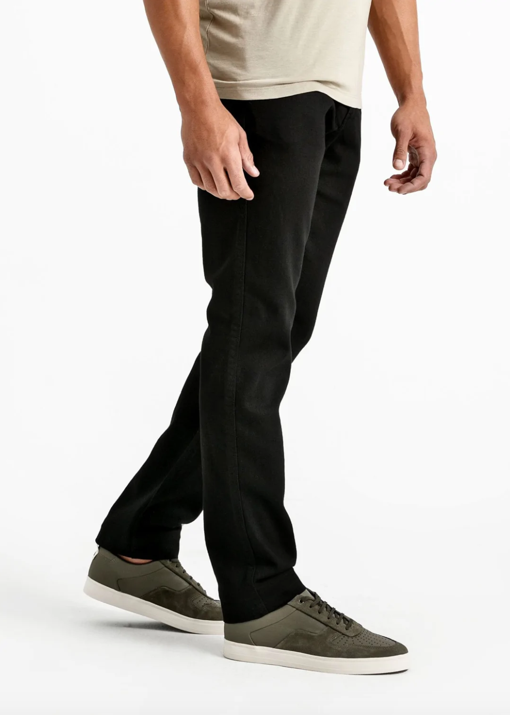 Duer Performance Denim Relaxed Taper Black