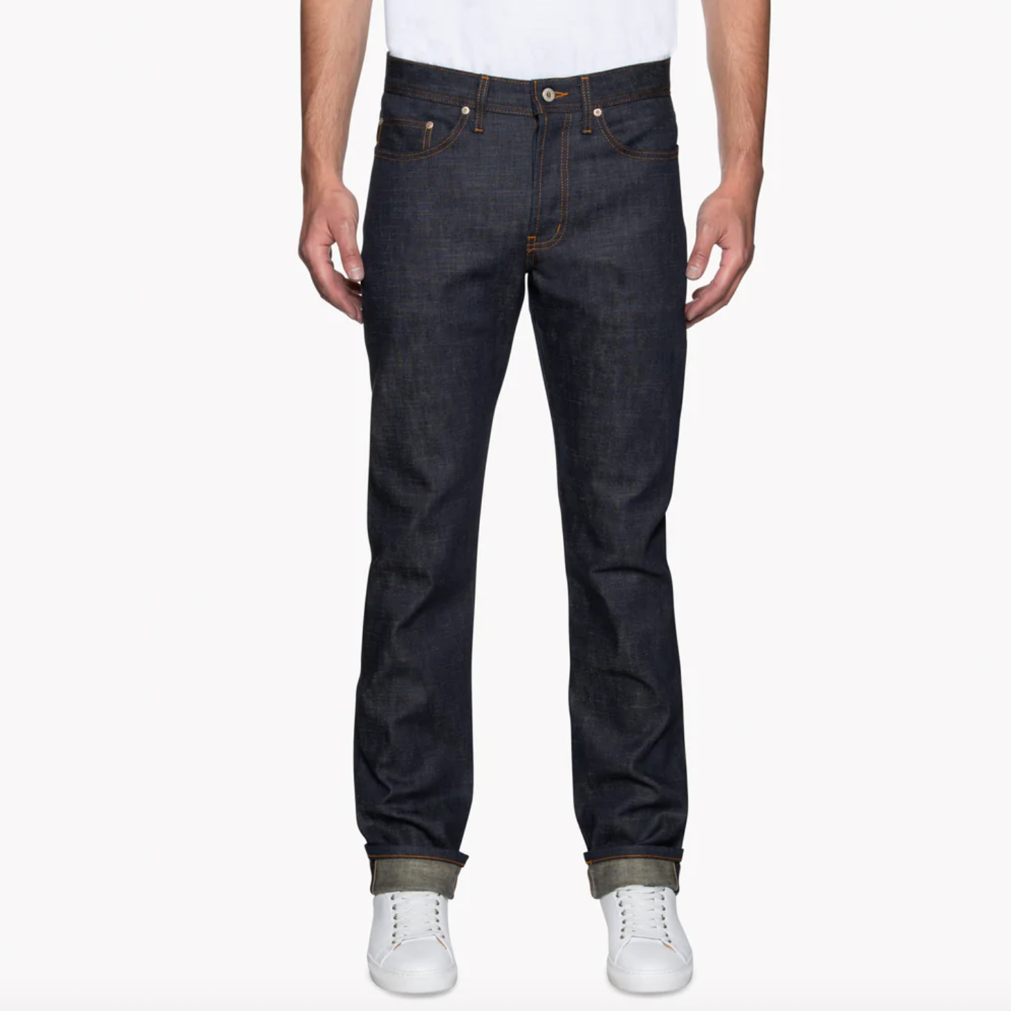 Naked & Famous Perfect Blue Stretch Weird Guy