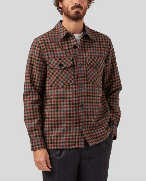 Portuguese Flannel- Wool Modem Overshirt