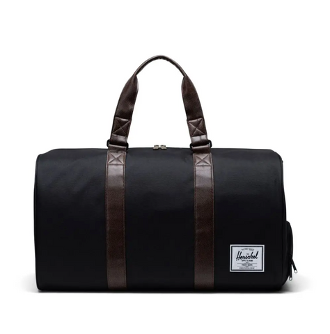 Herschel- Novel 600D Black/ Chicory Coffee