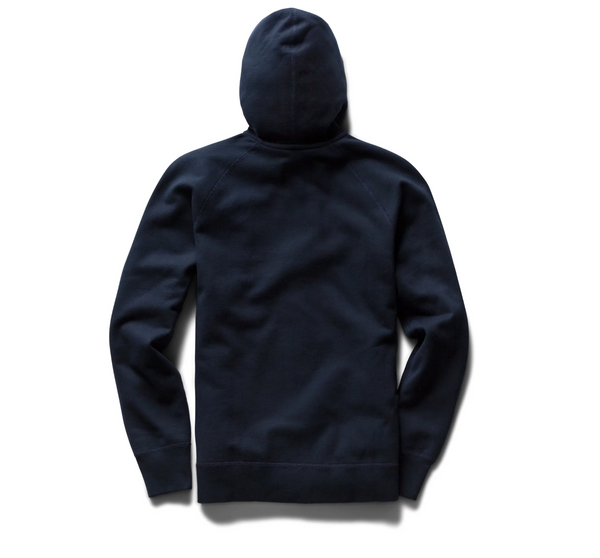 Reigning Champ- Knit Mid Weight Terry Full Zip Hoodie Navy