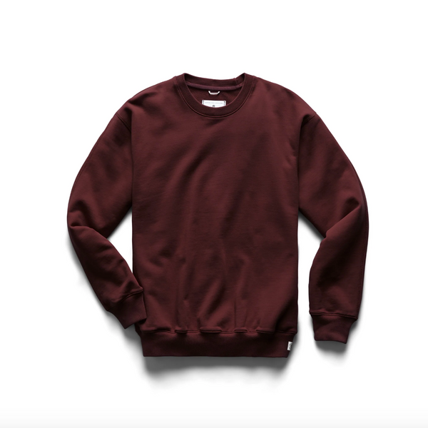 Reigning Champ- Men's Knit Mid Wt Terry Relaxed Fit Crewneck Crimson