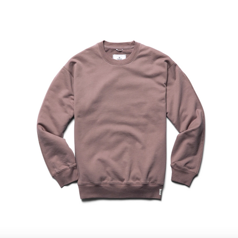 Reigning Champ- Mid Wt Terry Relaxed Crewneck Desert Rose