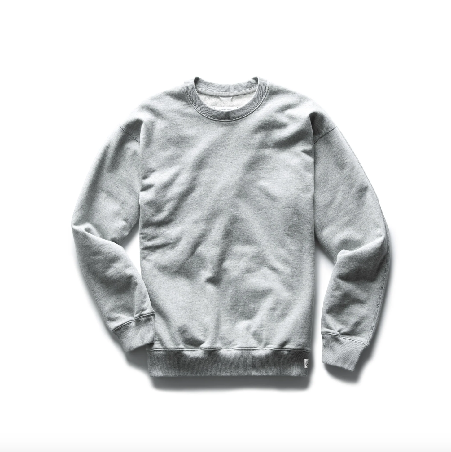 Reigning Champ- Men's Mid Wt Terry Relaxed Fit Crewneck H. Grey