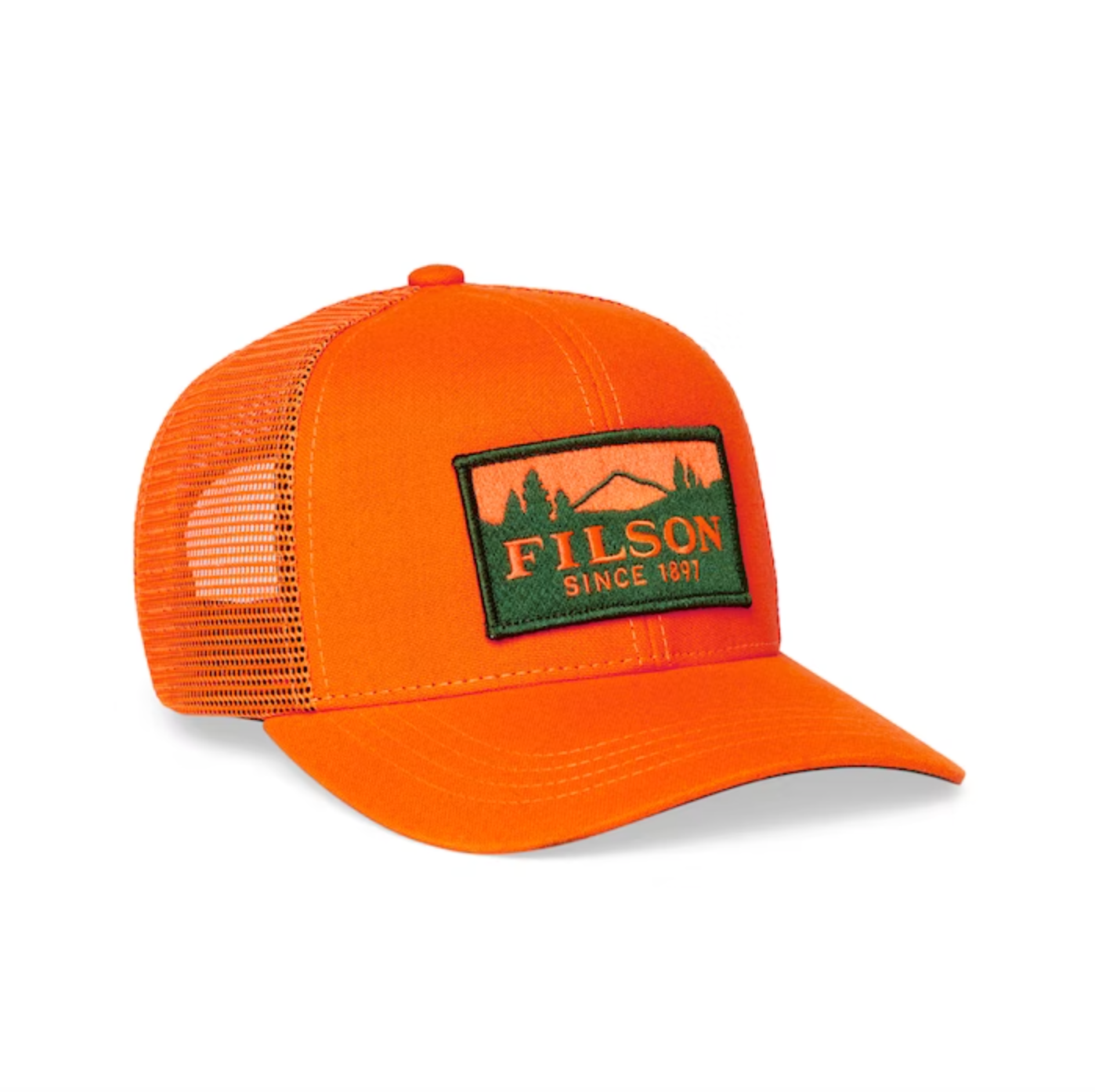 Filson- Mesh Logger Cap Blaze Orange
