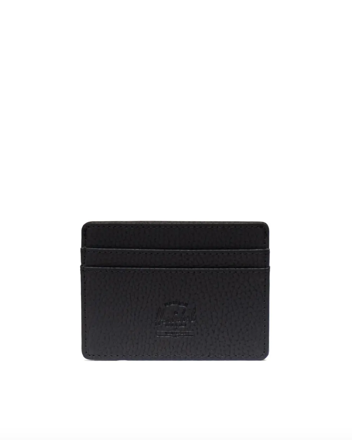 Herschel- Charlie Leather RFID Black