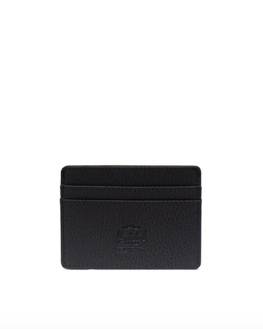 Herschel- Charlie Leather RFID Black