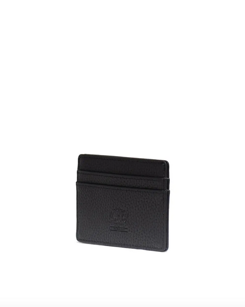 Herschel- Charlie Leather RFID Black