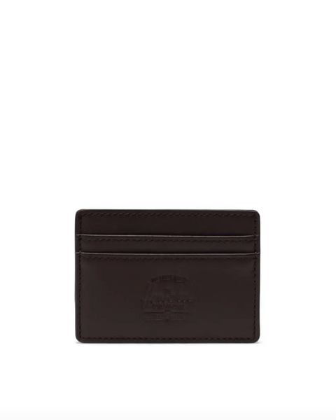 Herschel- Charlie Leather Wallet RFID Brown