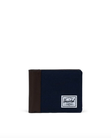 Herschel- Hank Wallet II Peacoat/Chicory Coffee