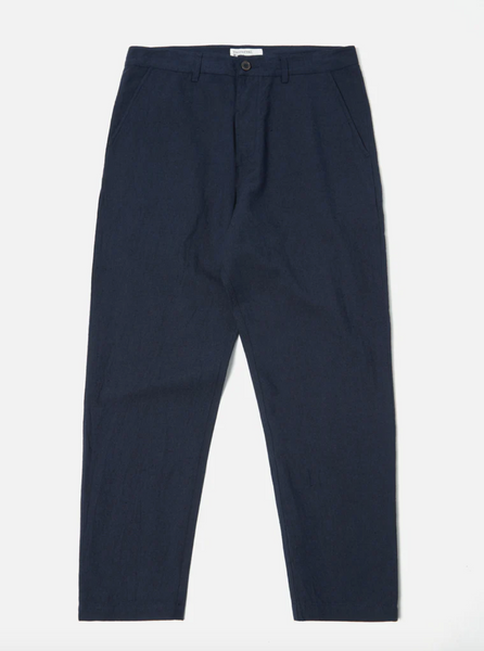 Universal Works Military Chino Lord Cotton Linen Navy